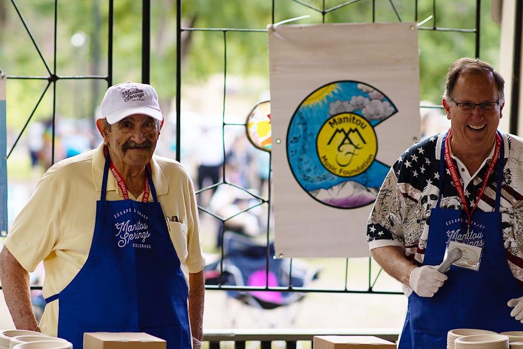 Ice cream social and pie baking contest volunteer
