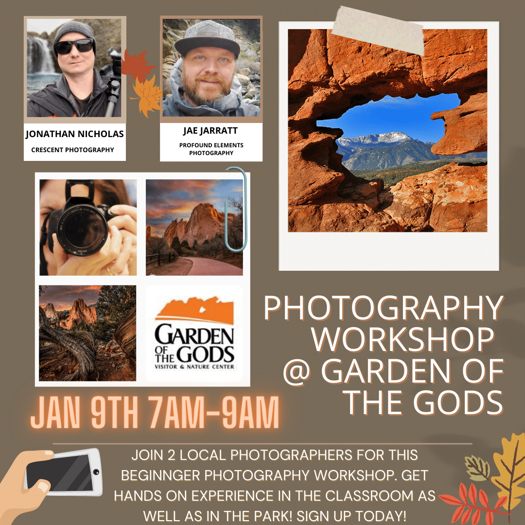 Photo Workshop at Garden of the Gods