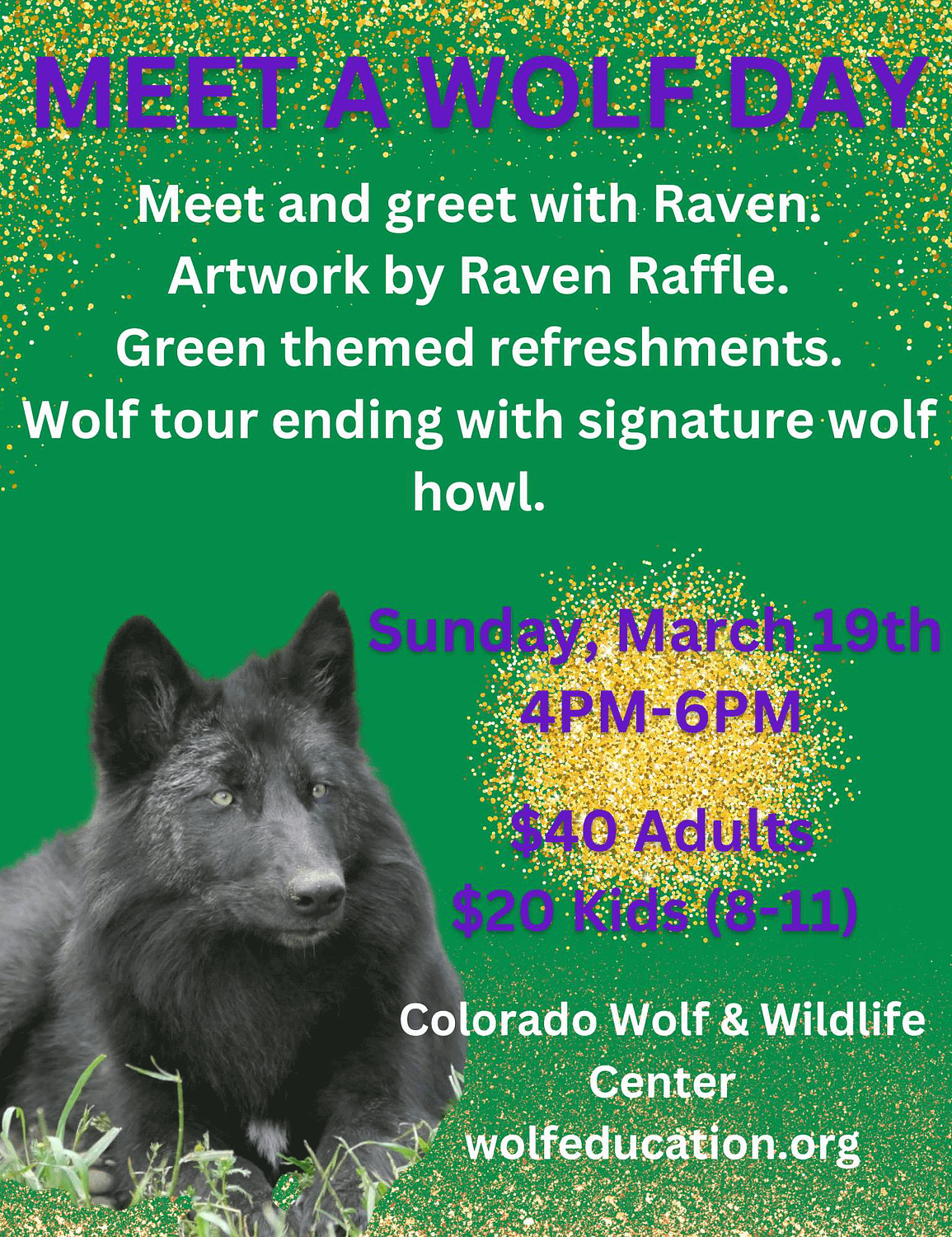 CWWC Meet A Wolf Day