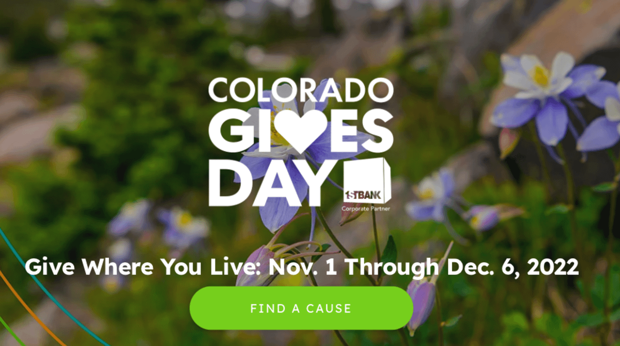 Colorado Gives Day Manitou Springs