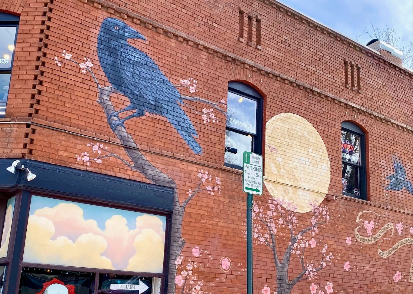 Crow Mural | Manitou Springs