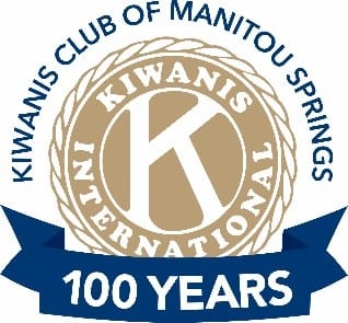 Kiwanis Club of Manitou Springs 100 Year Logo