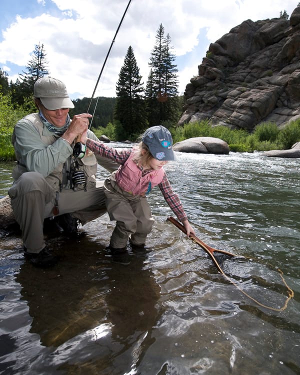 Angler's Covey - Fly fishing in 11-Mile Canyon near Lake George, Colorado.