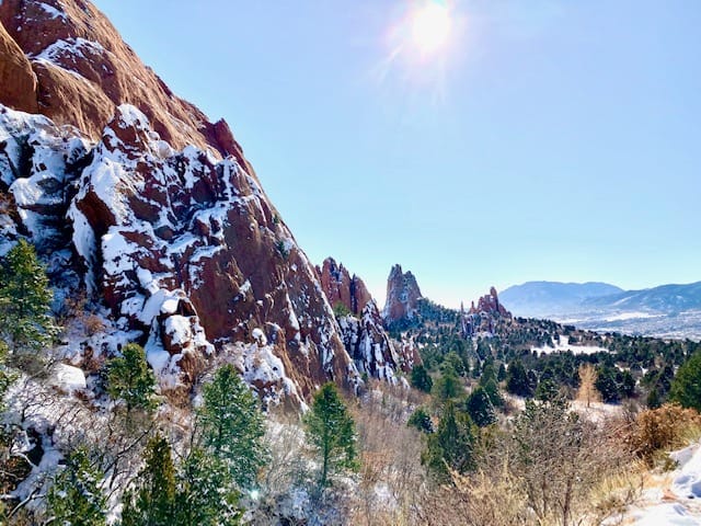 Hiking in Manitou Springs, CO