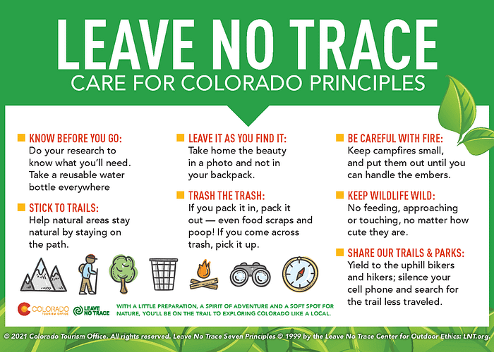 Care for Colorado Principles postcard