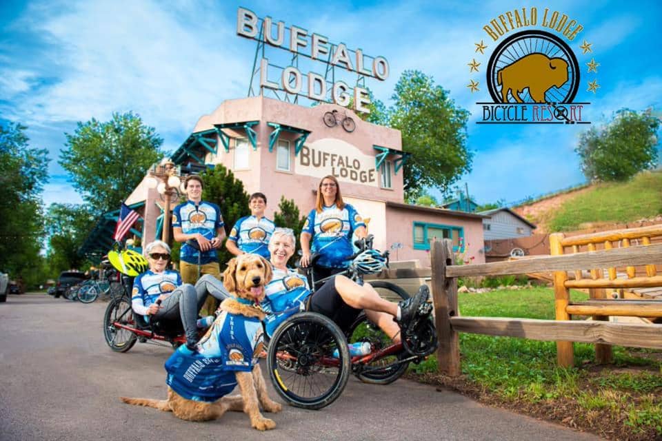Buffalo Lodge biking event